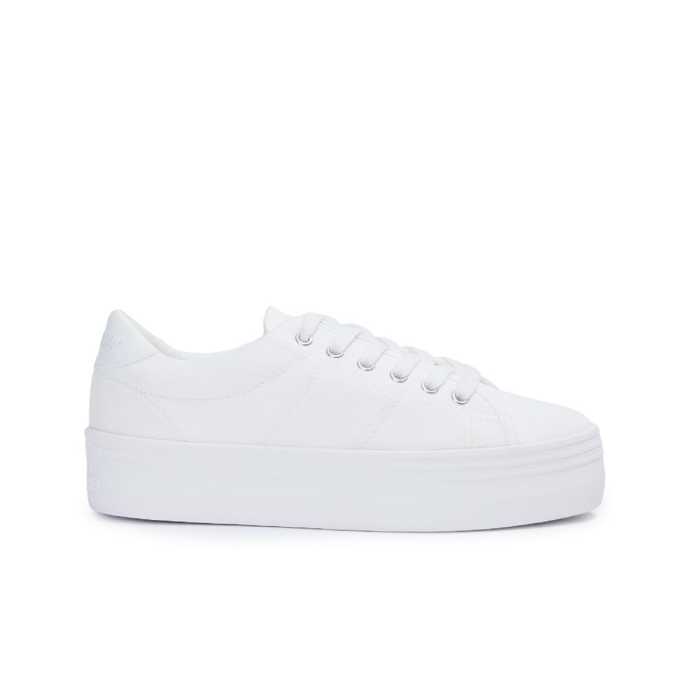 PLATO M SNEAKER - CANVAS - WHITE FOX WHITE