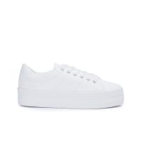 Autre image de PLATO M SNEAKER - CANVAS - WHITE