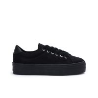 Autre image de PLATO M SNEAKER - CANVAS - BLACK