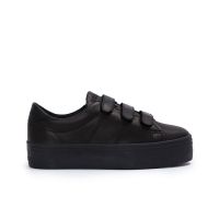 PLATO M STRAPS - NAPPA - BLACK FOX BLACK