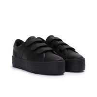 PLATO M STRAPS - NAPPA - BLACK FOX BLACK