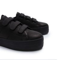 PLATO M STRAPS - NAPPA - BLACK FOX BLACK