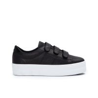 PLATO M STRAPS - PUNCH NAPPA - BLACK FOX WHITE