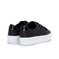 PLATO M STRAPS - PUNCH NAPPA - BLACK FOX WHITE