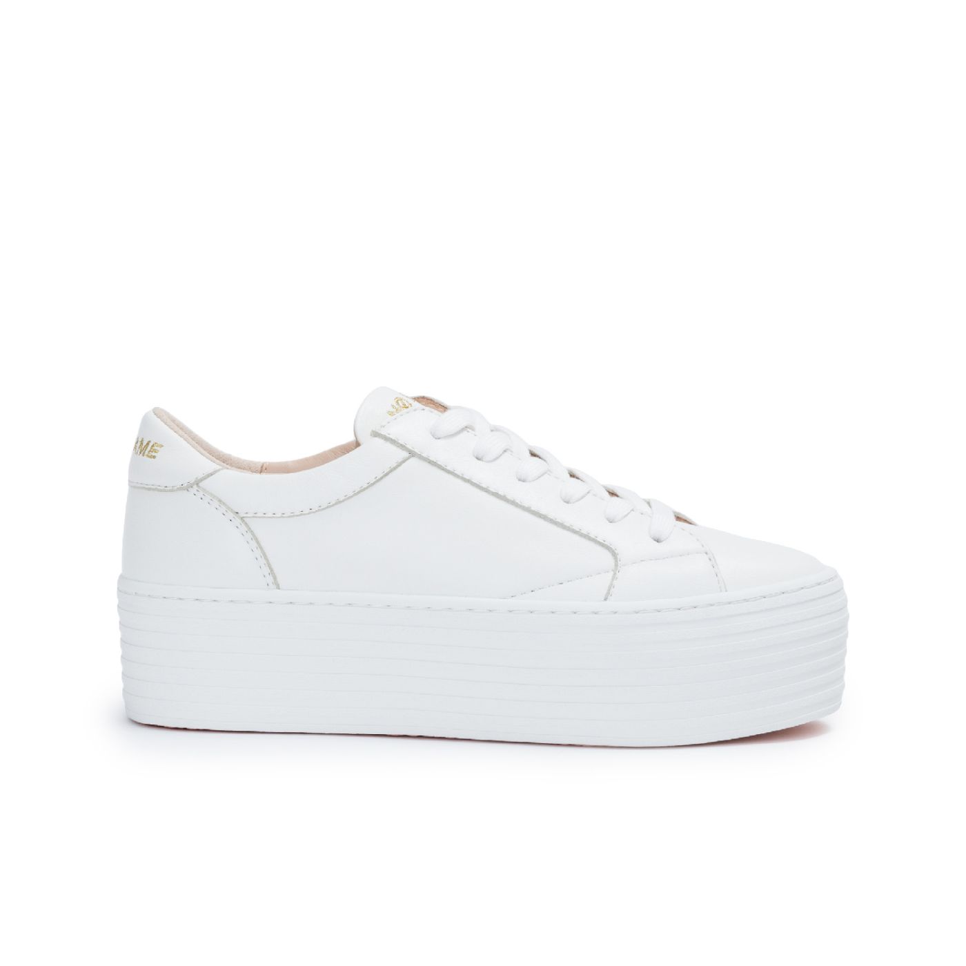 Platform sneakers No Name Spice Sneaker - Lambskin - White Fox White ...