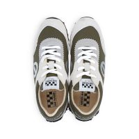 PUNKY JOGGER - SUEDE/TH.NYLON - WHITE/FOREST