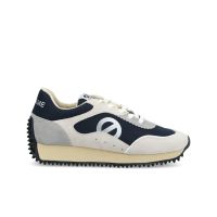 PUNKY JOGGER - SUEDE/TH.NYLON - WHITE/NAVY