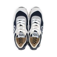 PUNKY JOGGER - SUEDE/TH.NYLON - WHITE/NAVY