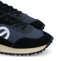 PUNKY JOGGER - SUEDE/TH.NYLON - BLACK/ANTHRACITE**WN