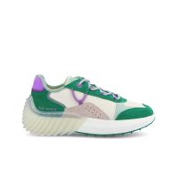 SPINNER JOGGER - VENICE/SUEDE - IVORY/GREEN