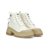 STRONG BOOTS - CANVAS RECYCLED - IVORY SOLE BEIGE