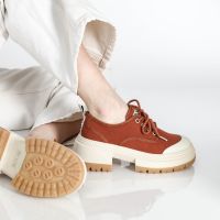 STRONG DERBY - CANVAS RECYCLED* - CHESTNUT