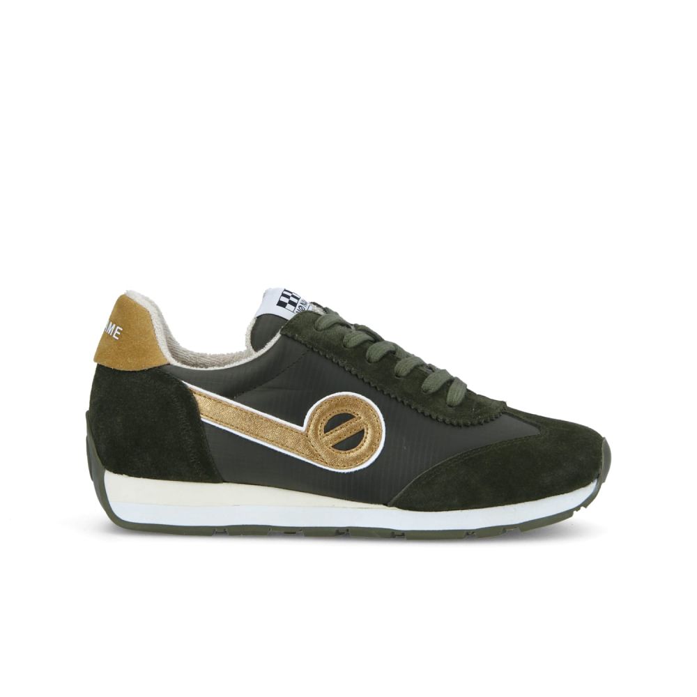 CITY RUN JOGGER - SUEDE/CAMPER - FORET/ARMY