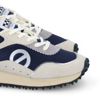 PUNKY JOGGER - SATIN/SUEDE - NAVY/DOVE