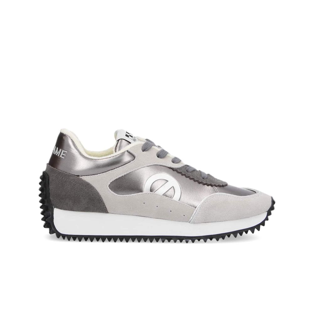 PUNKY JOGGER ALUX SUEDE CARBONE L.GREY