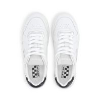 KELLY SNEAKER - GRAIN/LAMBSKIN - WHITE/BLACK