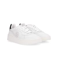 KELLY SNEAKER - GRAIN/LAMBSKIN - WHITE/BLACK