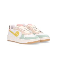 KELLY SNEAKER - GRAIN/SUEDE/SDE - WHITE/JADE/DOVE WN