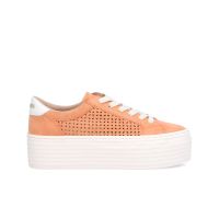 SPICE SNEAKER - G.SUEDE PERFOS - ABRICOT
