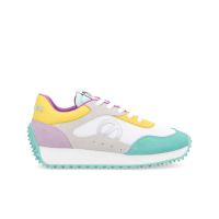 PUNKY JOGGER - AIR MESH/SUEDE - WHITE/JADE