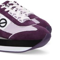 BOOM JOGGER - SUEDE/NYLON - PRUNE/MAUVE