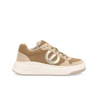 Other image of BRIDGET SNEAKER - SUEDE/SHINE - NUTS/L.GOLD