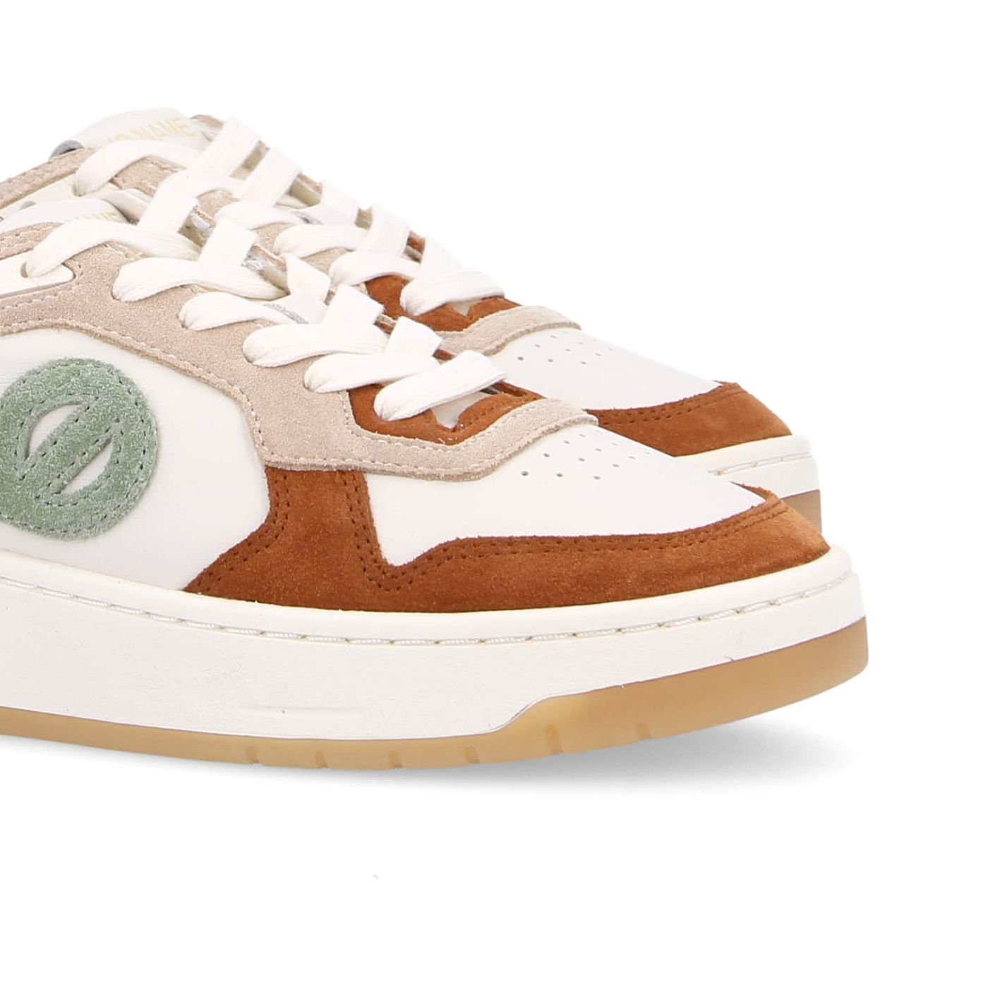 Lace up sneakers KELLY SNEAKER SOFTNAPPA SUEDE OFF WHITE CLAY