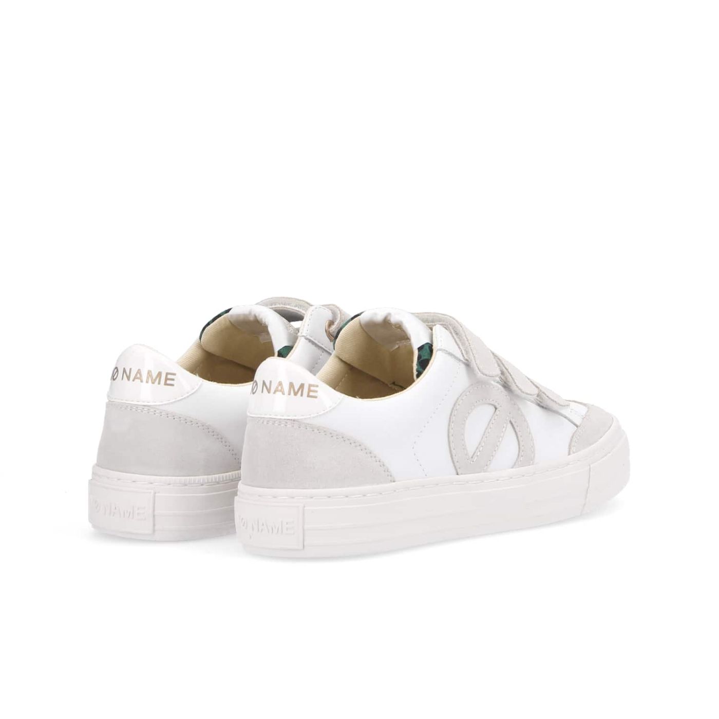 Sneakers en cuir scratch STRIKE STRAPS NAPPA SUEDE WHITE