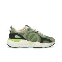 Other image of KRAZEE RUNNER M - SUEDE/REC.KNIT - TILLEUL/OLIVE