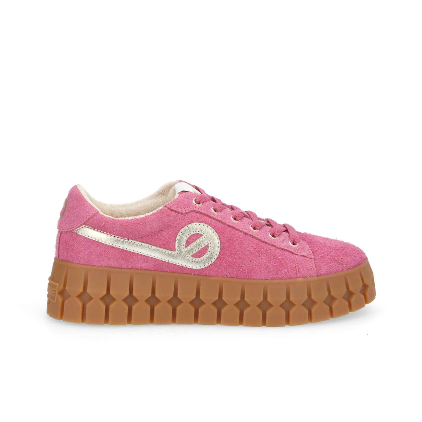 Sneakers rose femme cheap