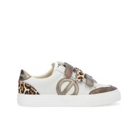Other image of STRIKE STRAPS W - NAPPA/LEO/MIMOS - OFF-WHITE/LEOPARD/BRONZE