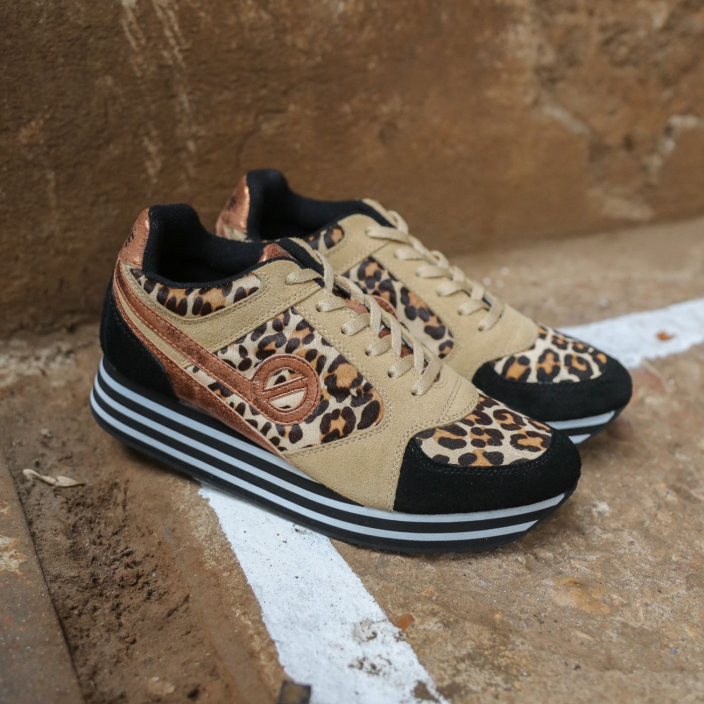 No name sneakers leopard 2025
