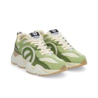 KRAZEE RUNNER M - SUEDE/MESH/SUED - VERDE MELA/BEIGE/VERDE SALVIA