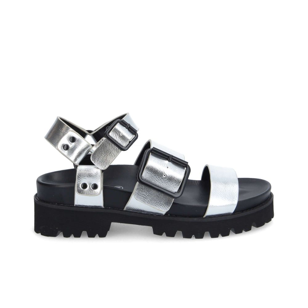 JUNE ANKLE W - METAL - SILVER