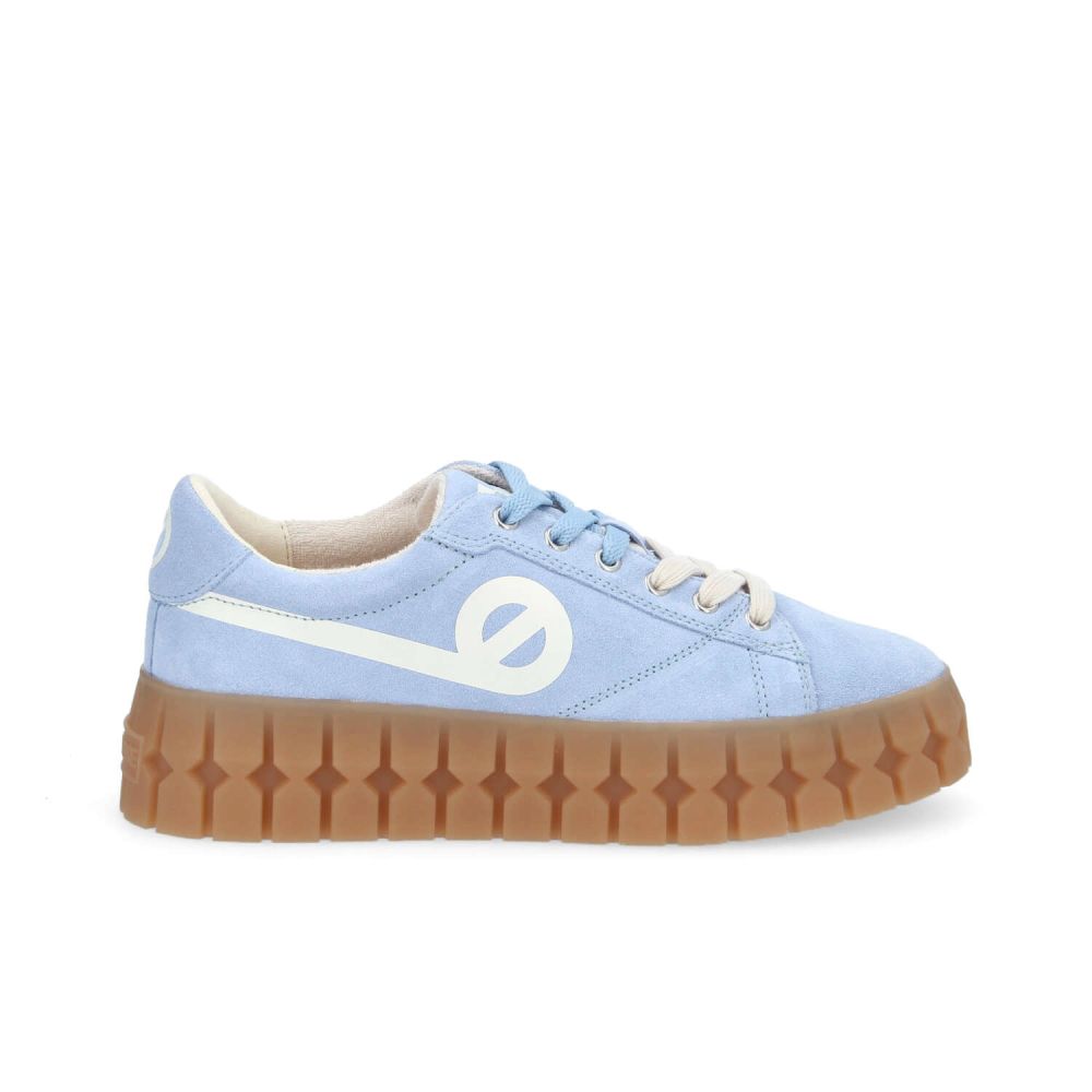 PLAY SNEAKER W - SUEDE/PRINT - BLUE/OFF WHITE