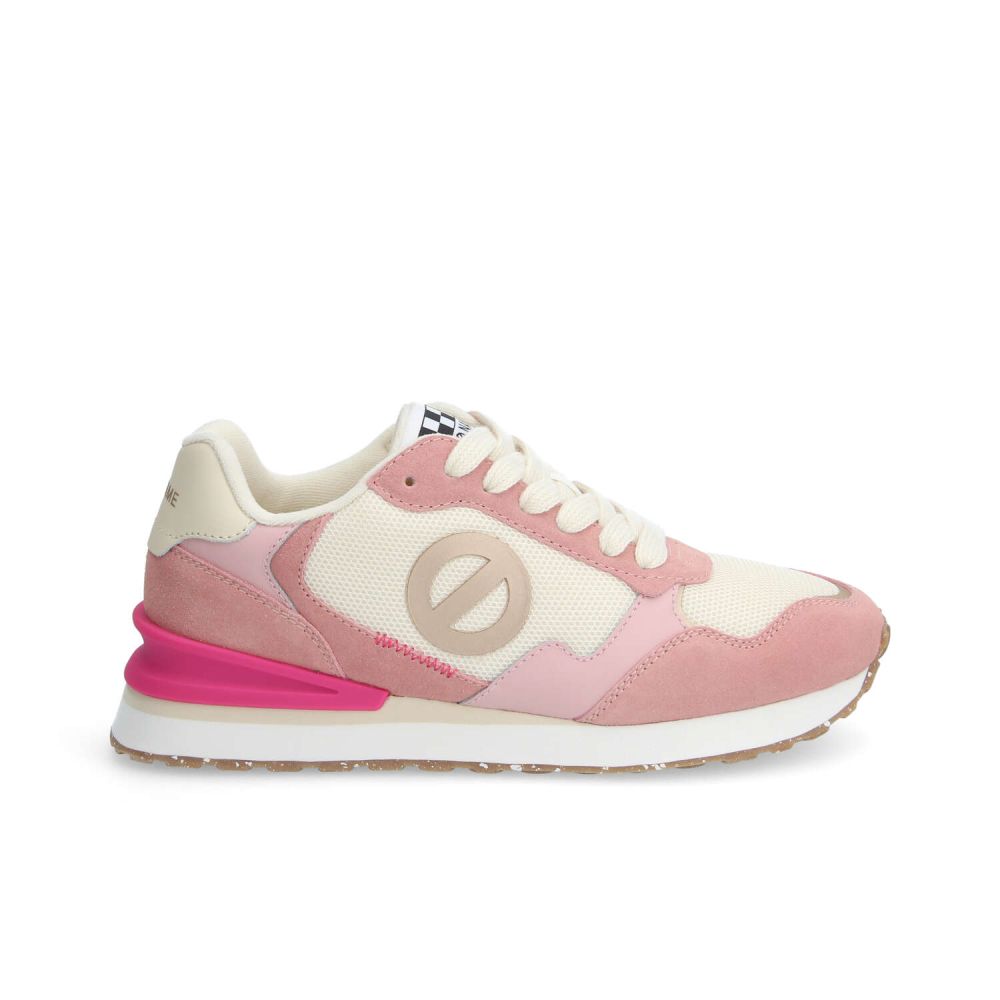 TOVA RUNNER W - SUEDE/MESH/NAPP - ROSE/BLANC CASSE