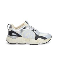 Other image of KRAZEE RUNNER M - MESH/METAL/NAPP - BIANCO/ARGENTO/NERO