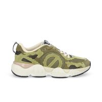 Autre image de KRAZEE CAMO M - SUEDE/SUED/KNIT - VERT OLIVE/VERT KIWI