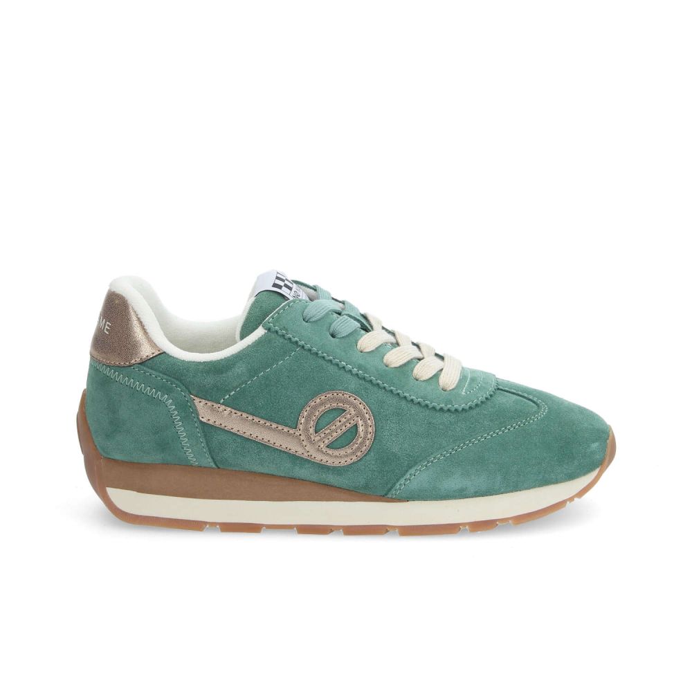CITY RUN JOGGER W - SUEDE - VERDE