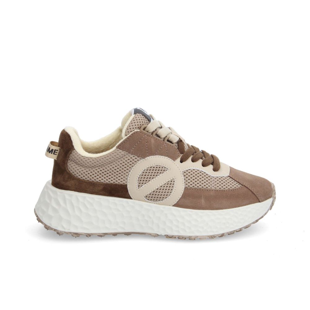 CARTER RUNNER W - MESH/SDE/EARL - MARRONE/BEIGE