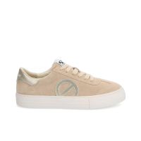 Autre image de ARCADE TOE SIDE W - SUEDE/GLOW - BLANC CASSE/OR