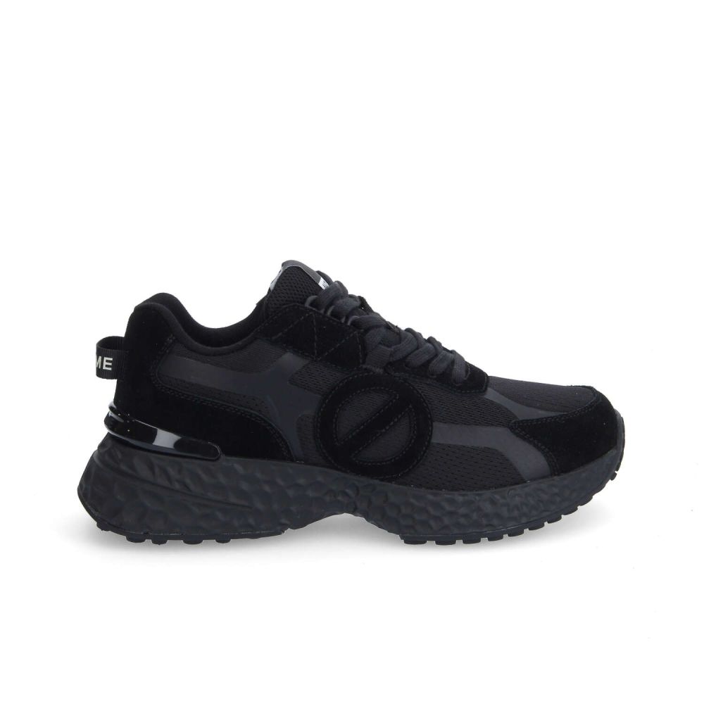 CARTER 2.0 FLY W - KNIT/SUEDE - NERO