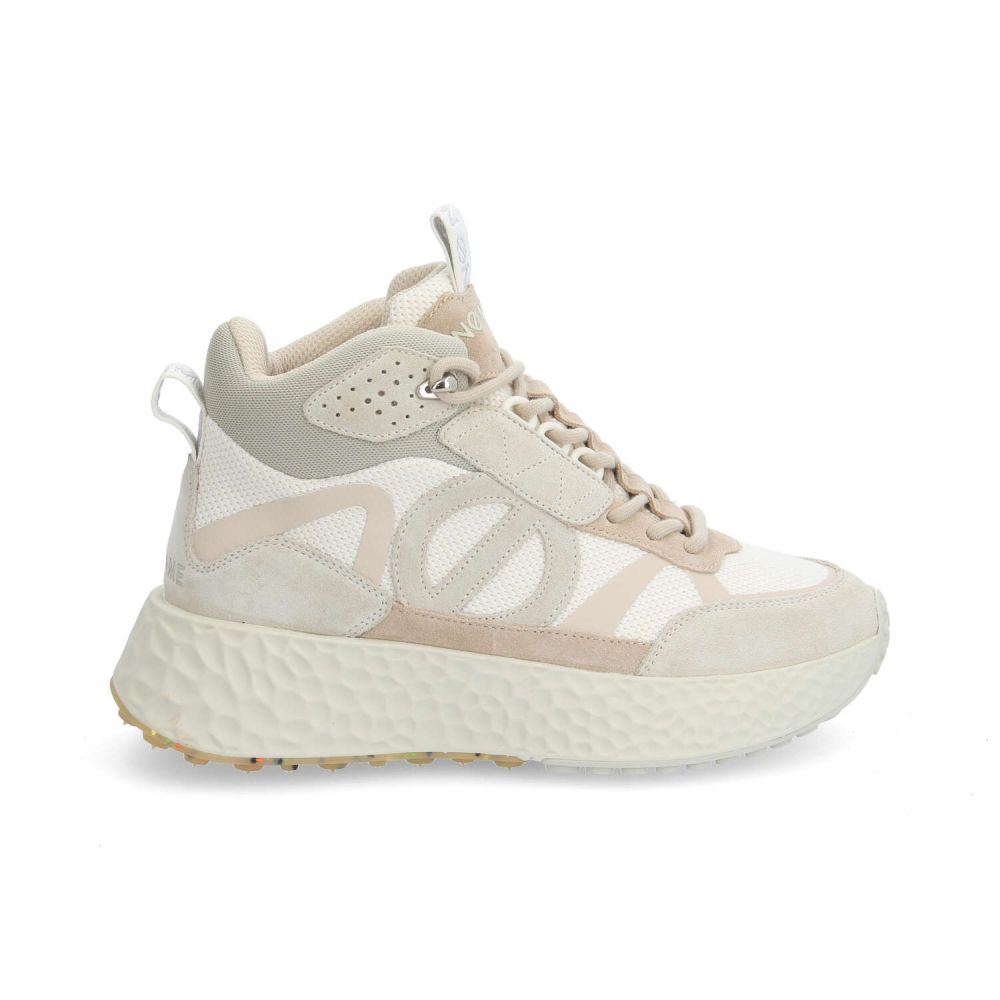 CARTER MID W - NET/SDE/SDE - BEIGE/BIANCO SPORCO