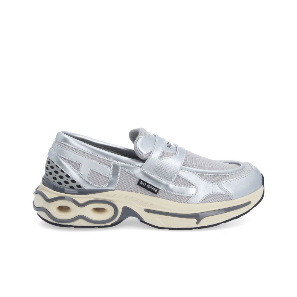 WILLO MOC W - MESH/METAL - GRIGIO/ARGENTO