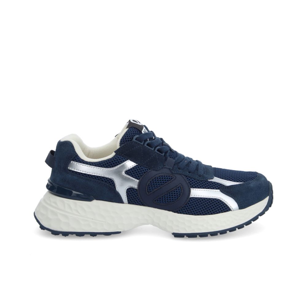 CARTER 2.0 RUNNER M - MESH/SDE/METAL - NAVY/SILVER