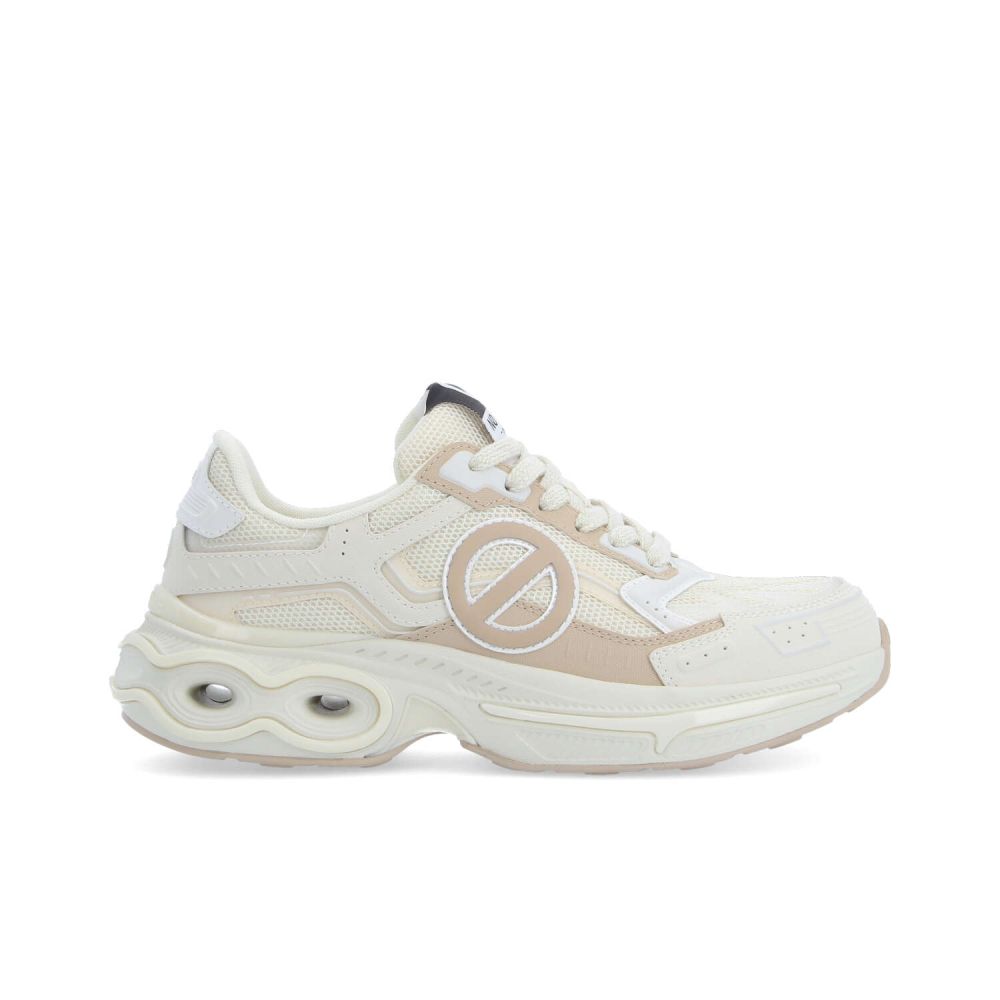WILLO TECH W - MESH/STAMP/STMP - BIANCO SPORCO/BEIGE