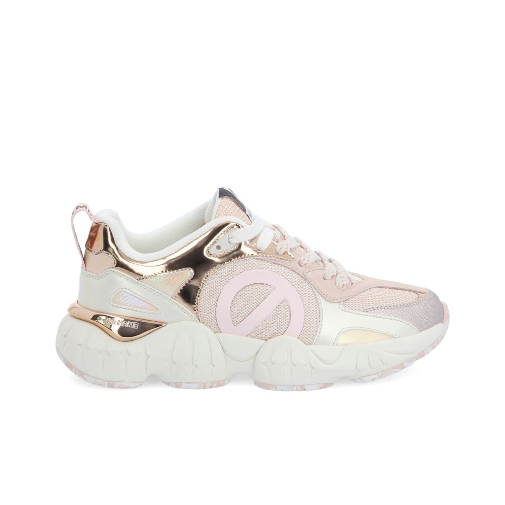 KRAZEE RUNNER W - KNIT/STAMP/SDE - PINK/GOLD