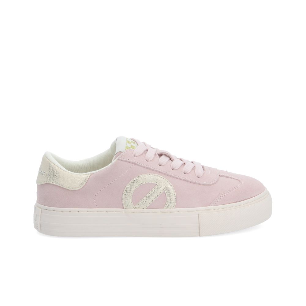 ARCADE TOE SIDE W - SUEDE/GLOW - PALE PINK/GOLD