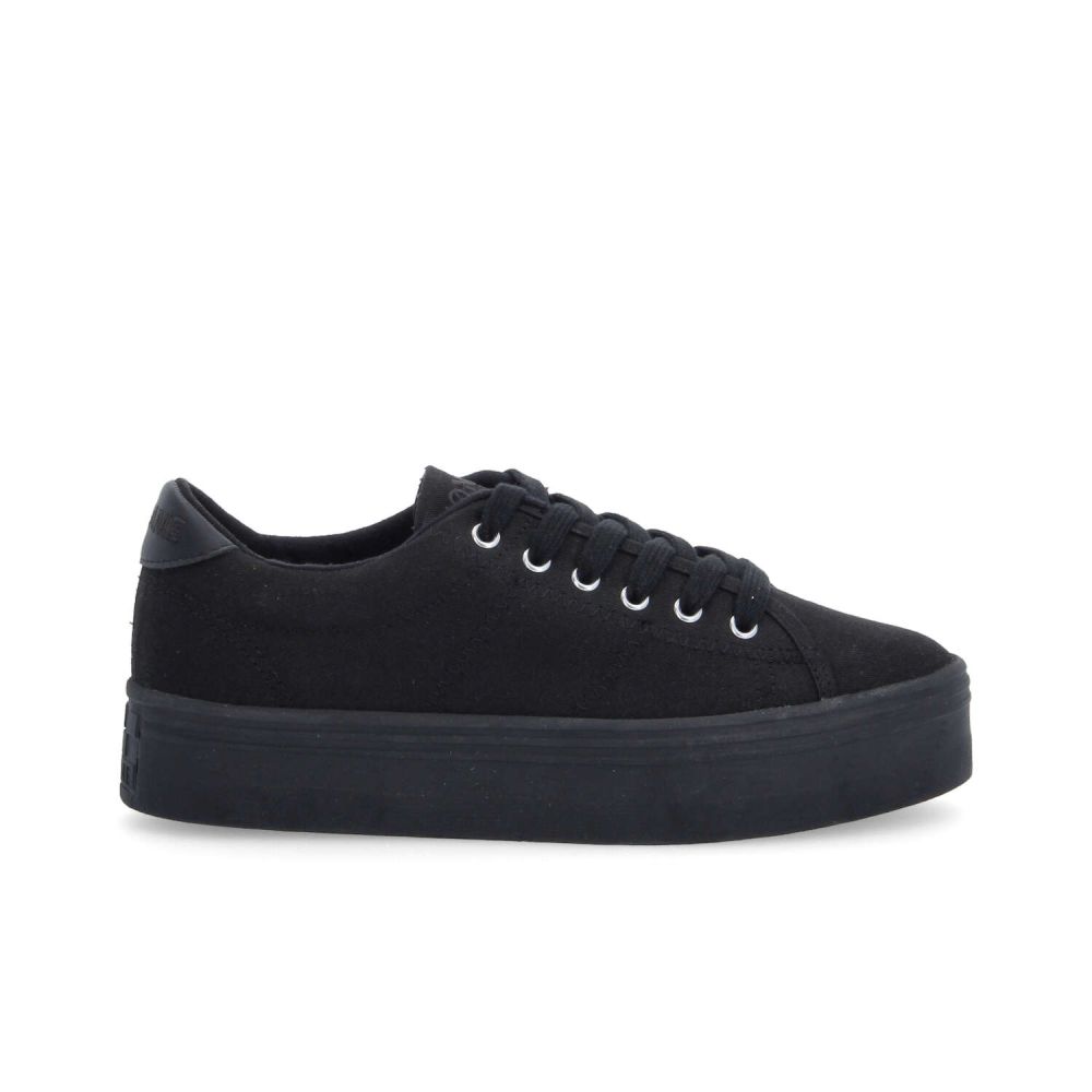 PLATO M SNEAKER - CANVAS - NERO