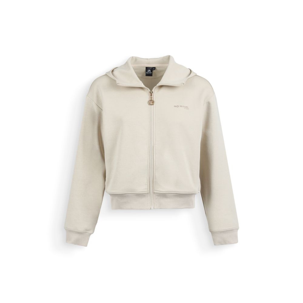 WILLO ZPED HOODIE W - SOFT COTTON - BEIGE